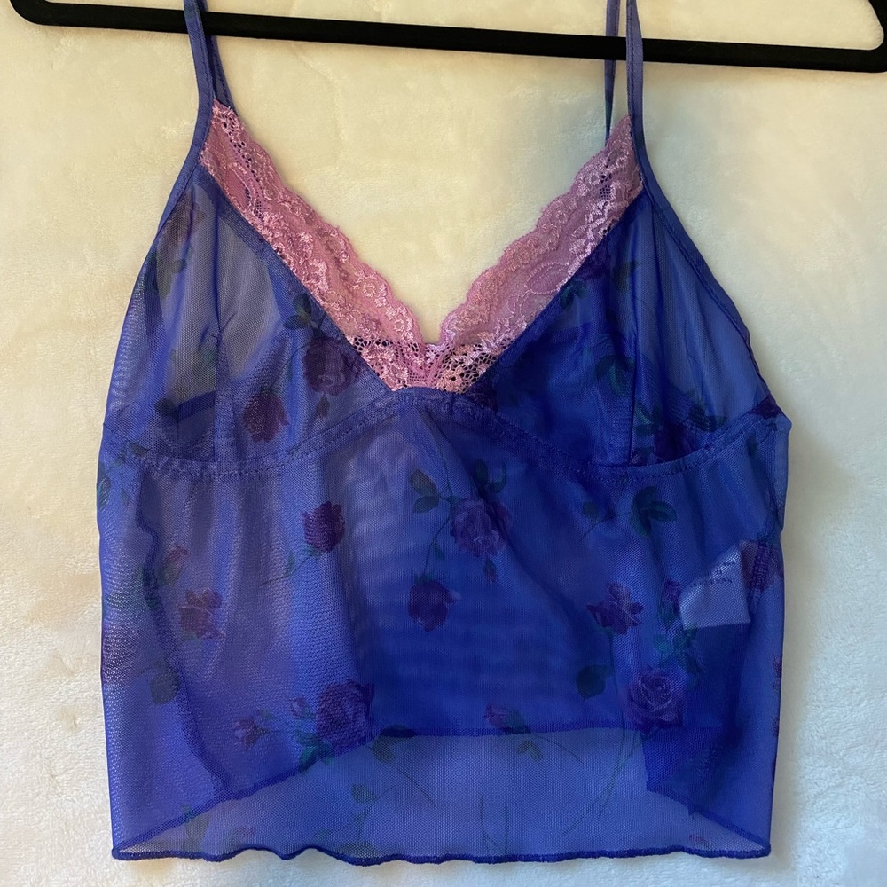 Motel Rocks Sheer Cami Top